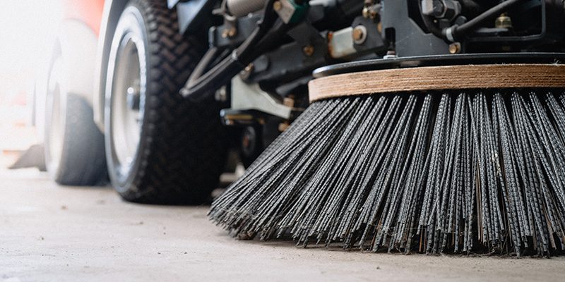 Sweeping and Pavement