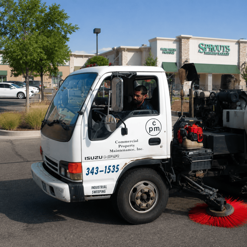 parking lot sweeping Albuquerque